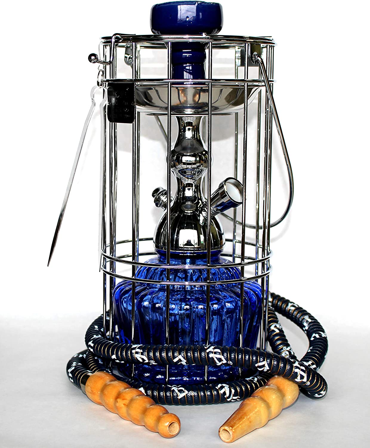 Premium Hookah w Round Cage Magical Moods