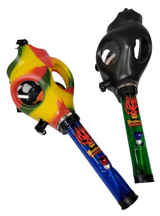 Gas Mask Water Pipe