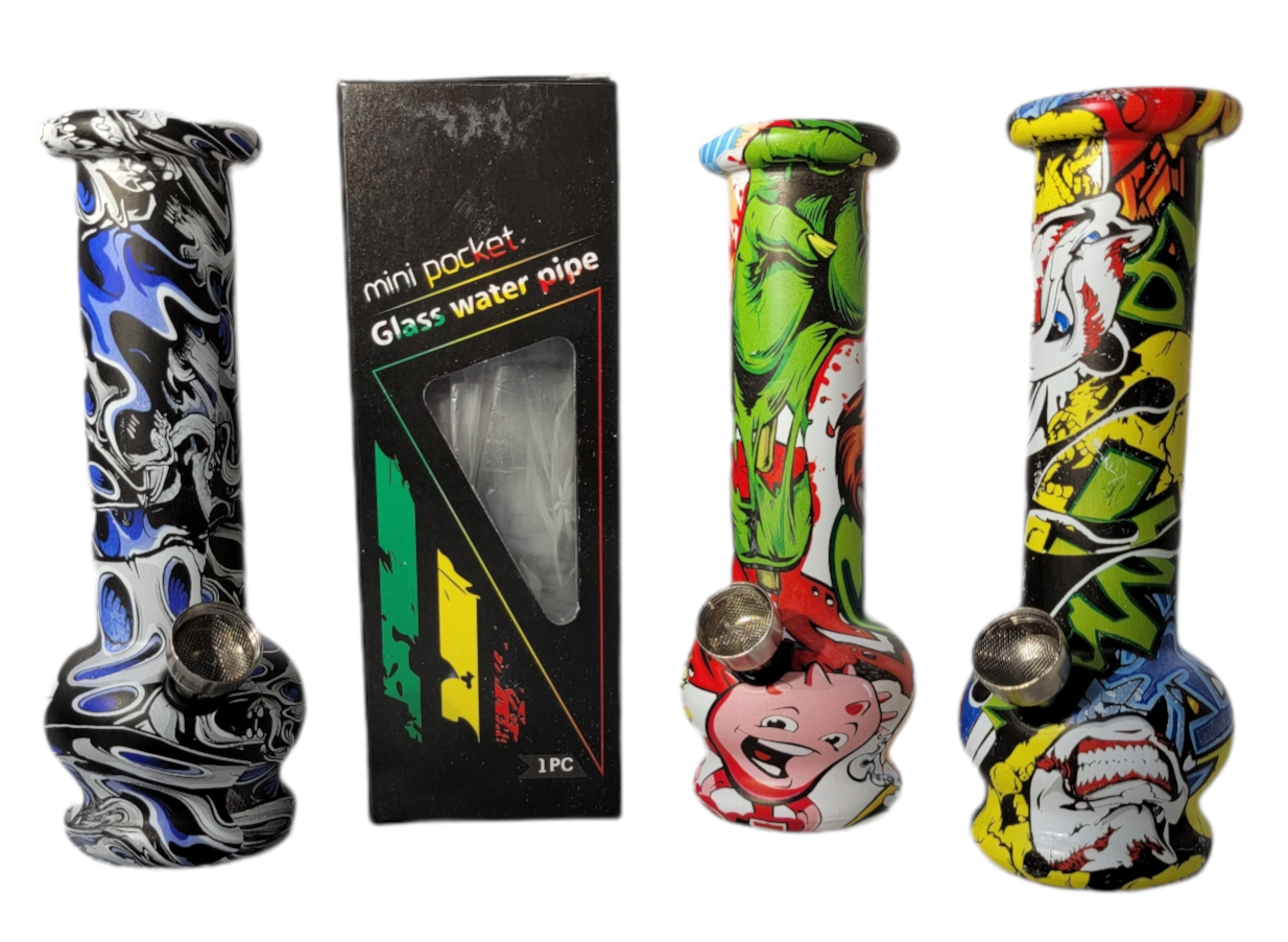 6" Mini Glass Water Pipe (355)