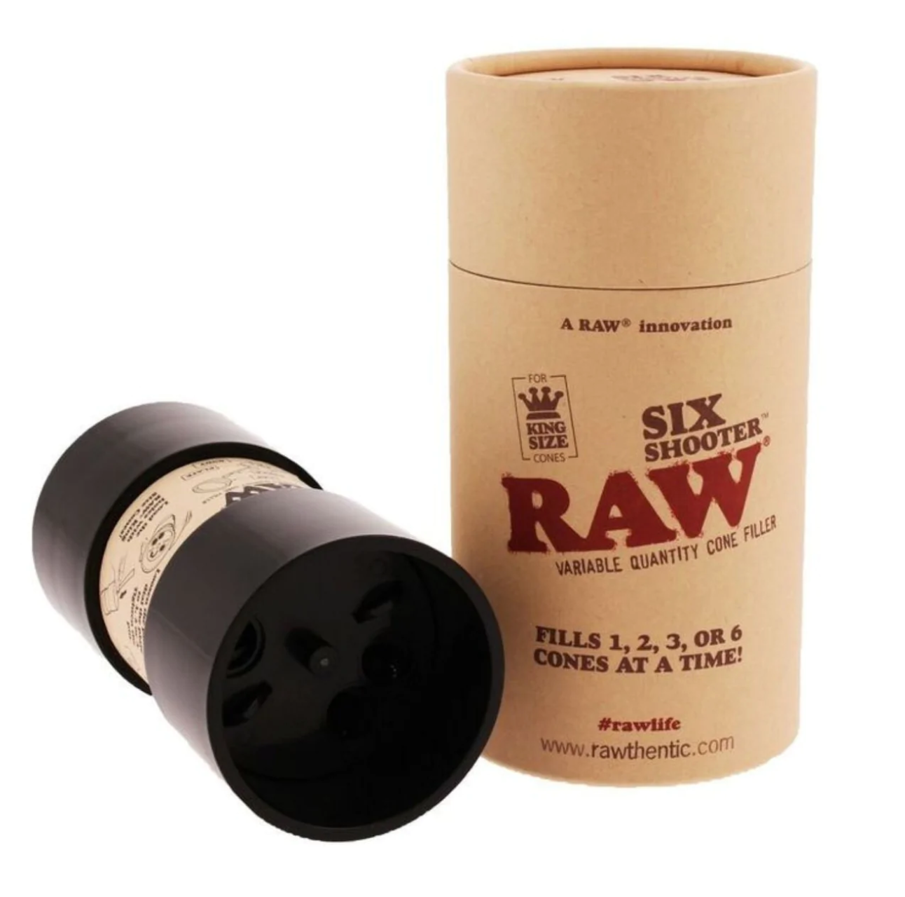 Raw Six-Shooter Cone Filler