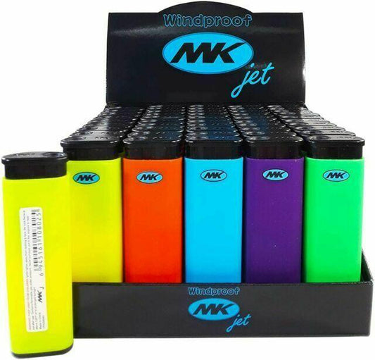 MK Jet Lighters - Display 50ct