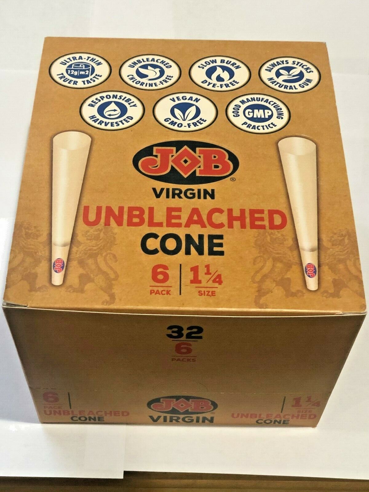 Job Cones 1.25 32/6pk