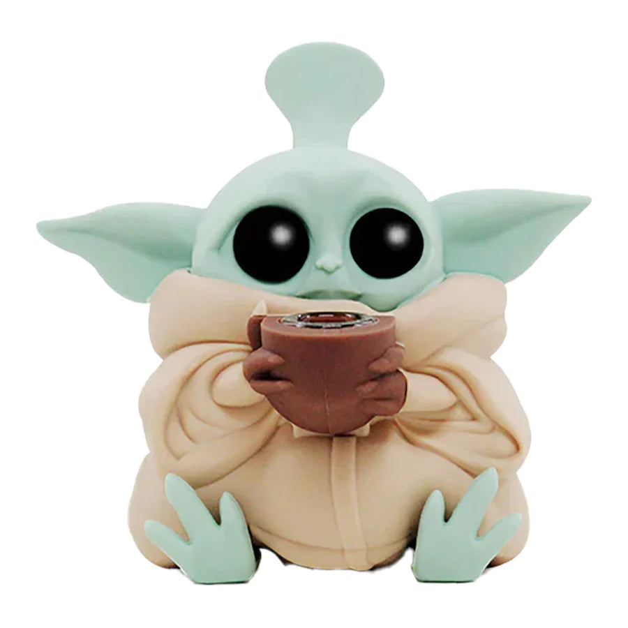 Silicone Yoda Waterpipe