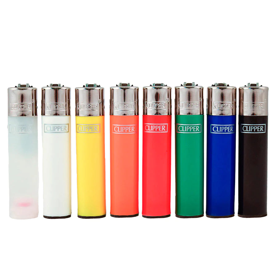 Clipper Solid Color Lighter - Display 48ct