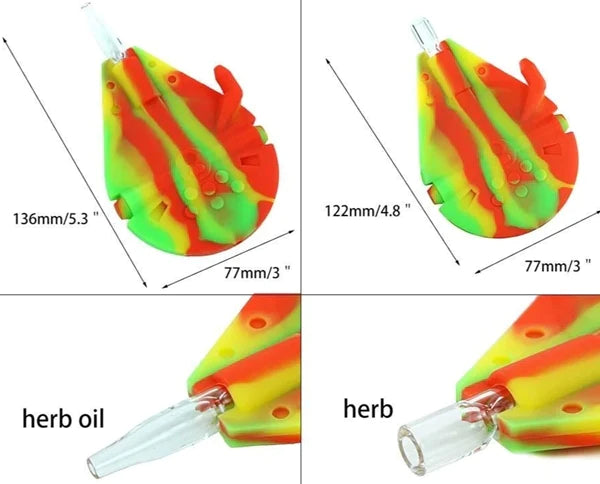 Silicone Millennium Falcon Nectar Collector