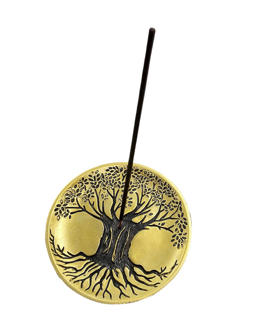 Tree of Life Incense Burner/Ashtray - 2ct