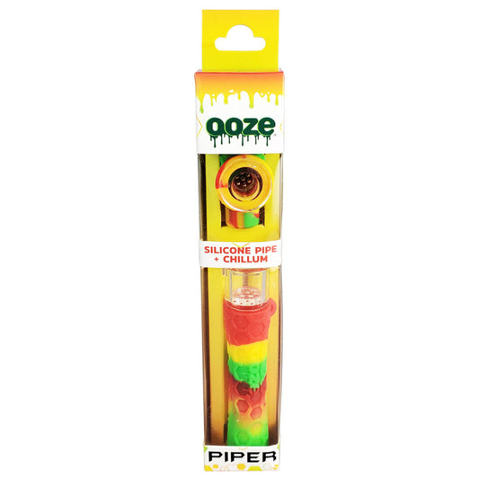 Ooze Silicone Pipe + Chillum - Cool Water Vapors