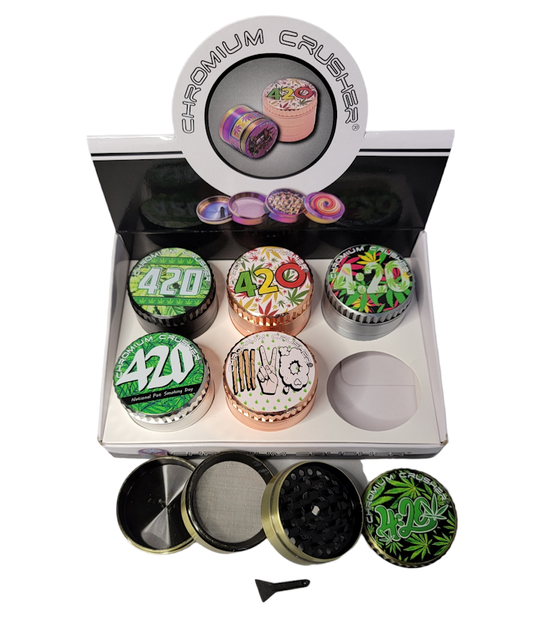 CC Leaf 420 2" Grinder 6pk