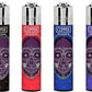 Clipper Skulls 9 Lighter - Display 48ct