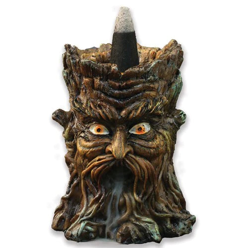 Small Tree Man Back Flow Incense Burner