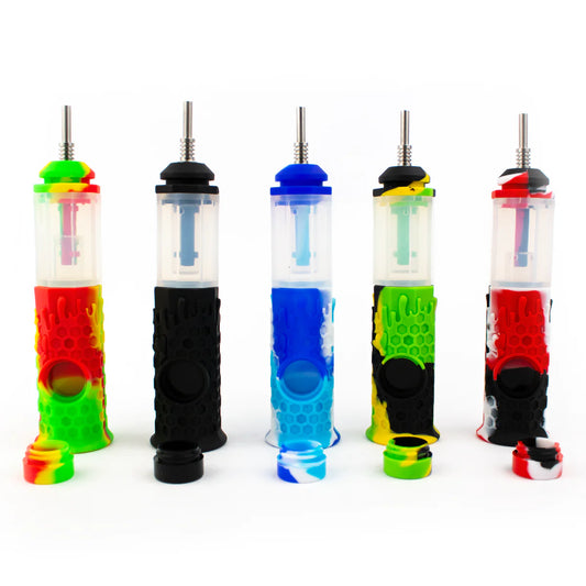 5.5" Silicone Honeycomb Nectar Collector (305)