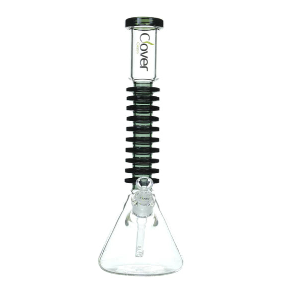 15.8" Clover Glass Beaker Water Pipe (WPA-220)