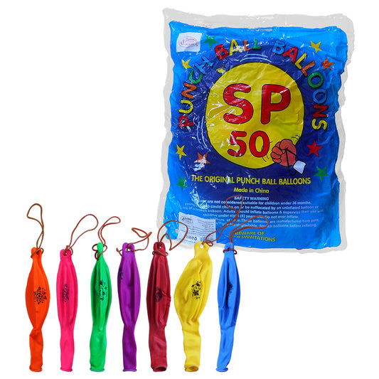 Punch Balloons 50ct