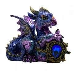 Dragon w/Stone Statue