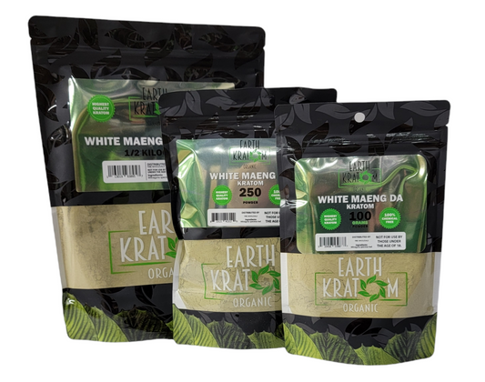 Earth Kratom White Maeng Da Powder