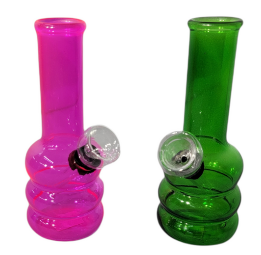 5" Glass Water Pipe with Carb (171)