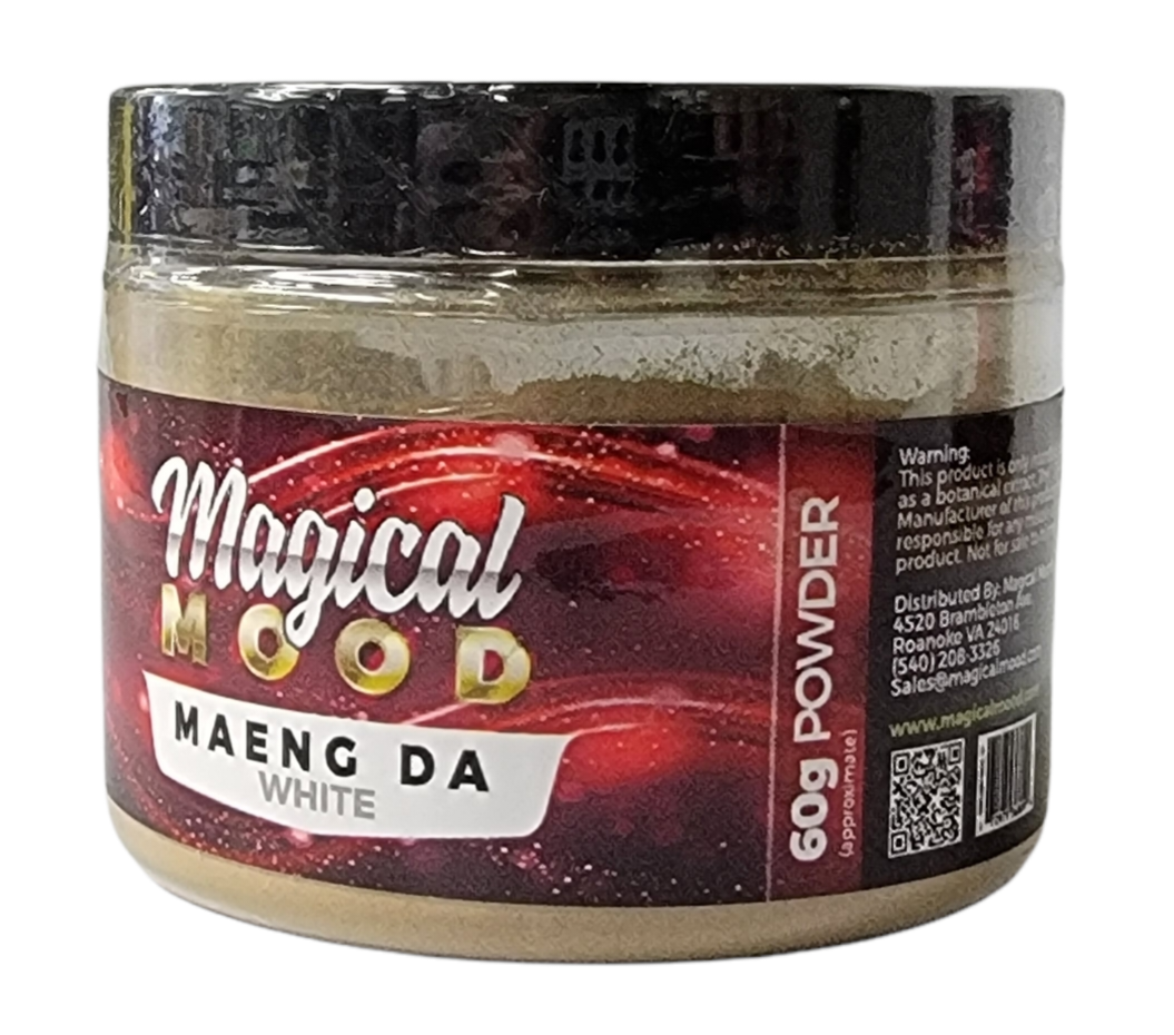 Magical Mood Kratom - White Maeng Da Powder