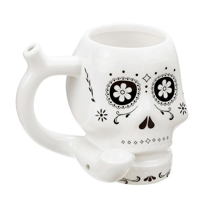 Skull Pipe Mug