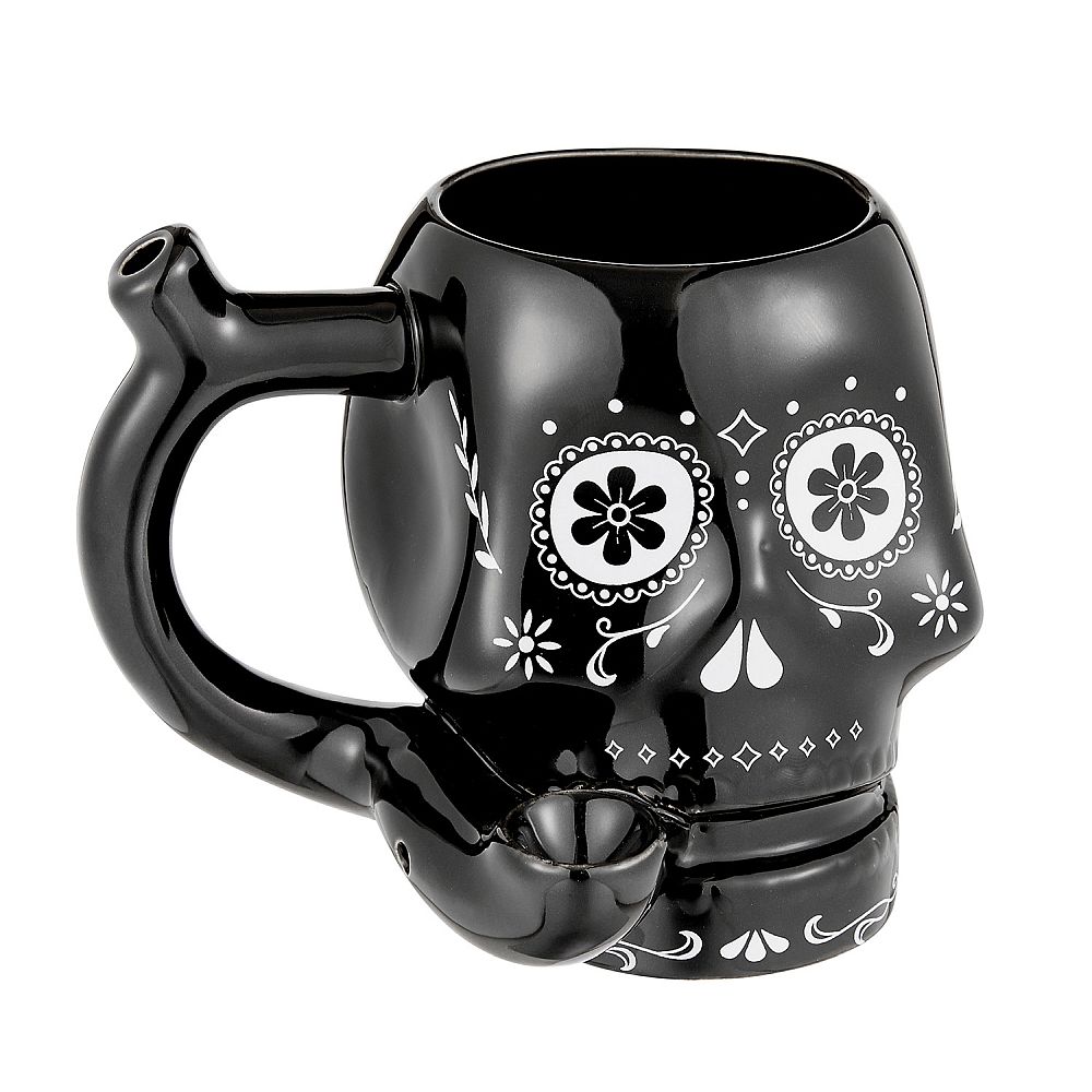 Skull Pipe Mug