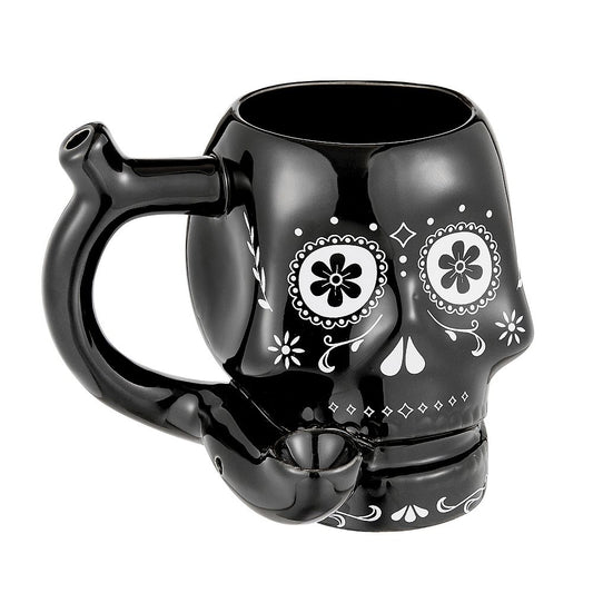 Skull Pipe Mug