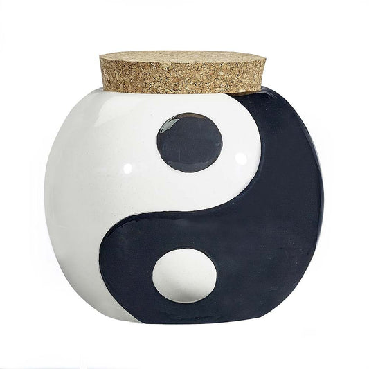 Ying Yang Stash Jar