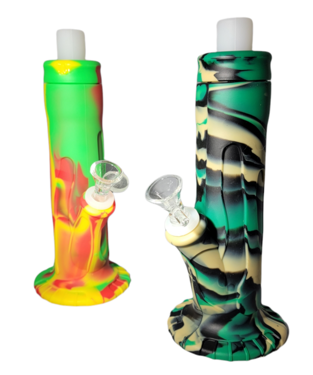 8" Silicone Freezable Waterpipe (307)