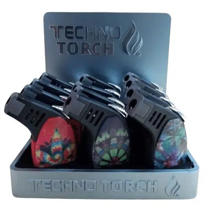 Techno Torch 12ct Display