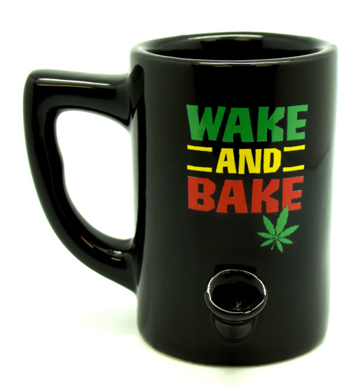 Wake and Bake Pipe Mug