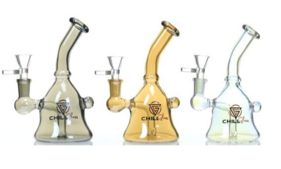 6.4" Chill Glass Water Pipe (JLE-124A)