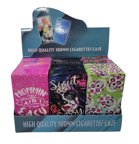 Cigarette Case 100mm - Display 12ct