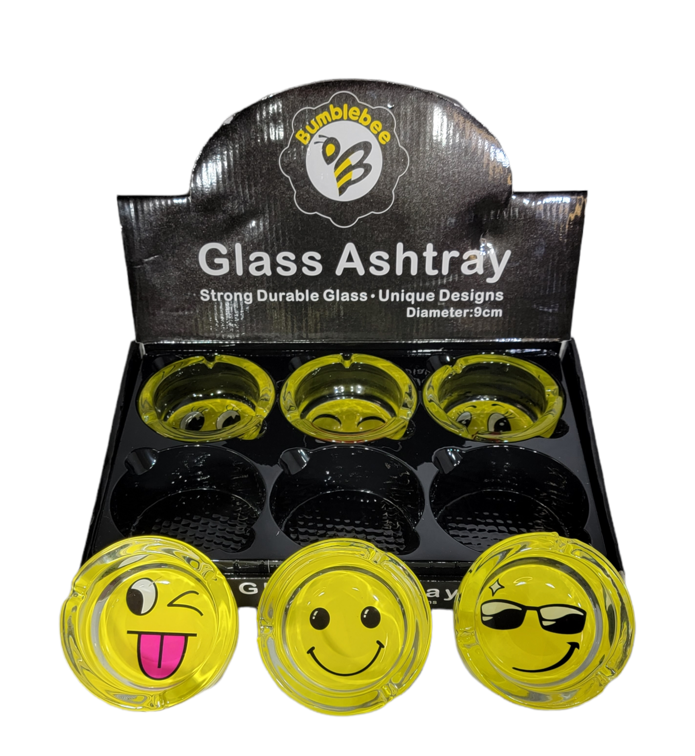 Bumble Bee Ashtray 6pk