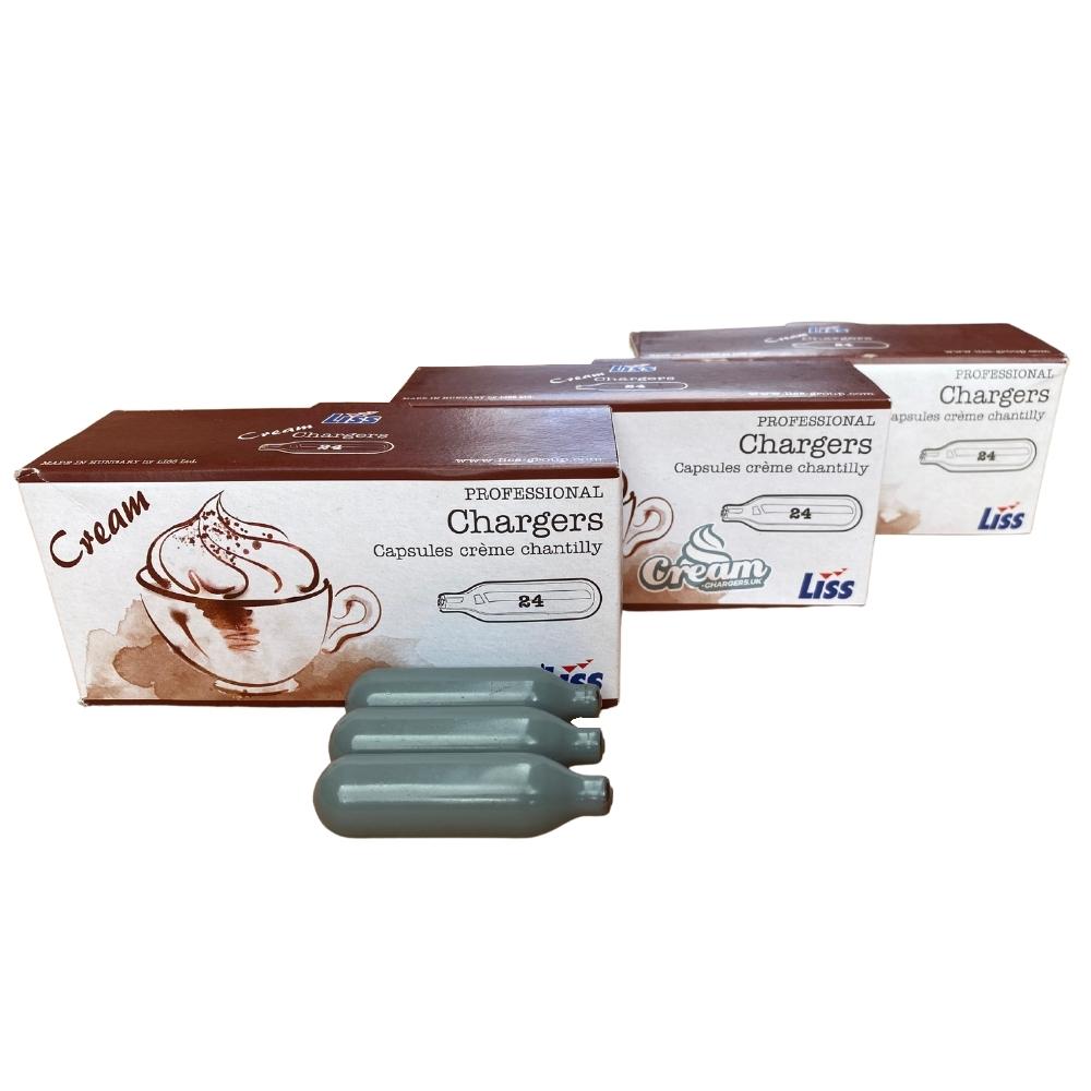 Liss Creme Charger - 24ct