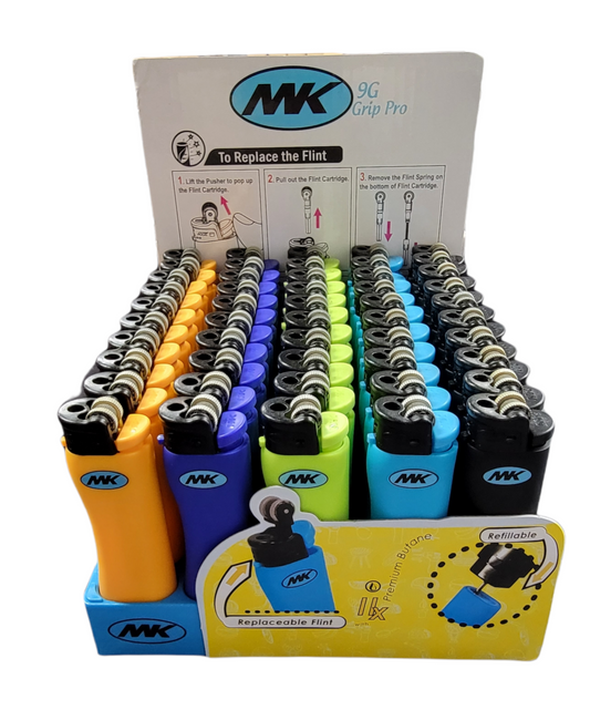 MK Grip Pro Lighter - Display 50ct