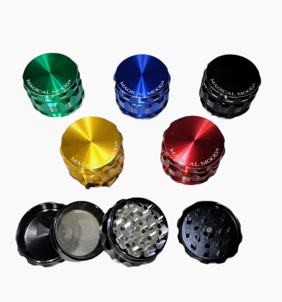 Magical Mood Knotched Grinder 63mm 6ct