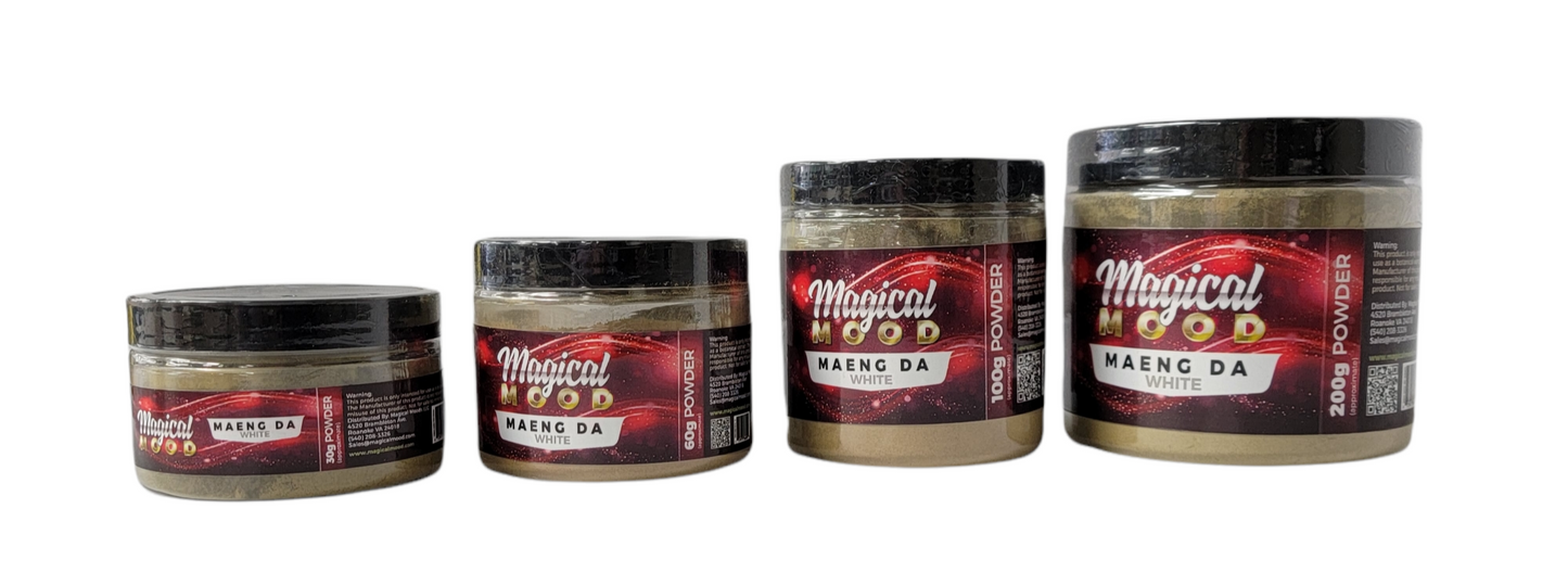 Magical Mood Kratom - White Maeng Da Powder