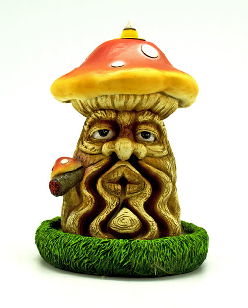 Mushroom Man Backflow Incense Burner