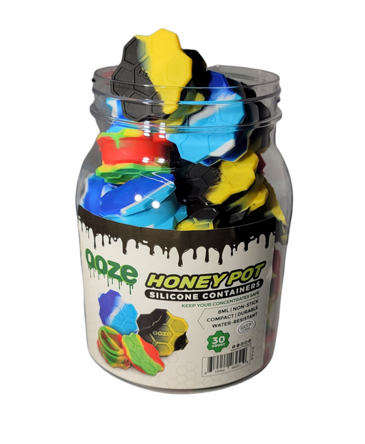 Ooze Honeypot Silicone Containers - 30ct