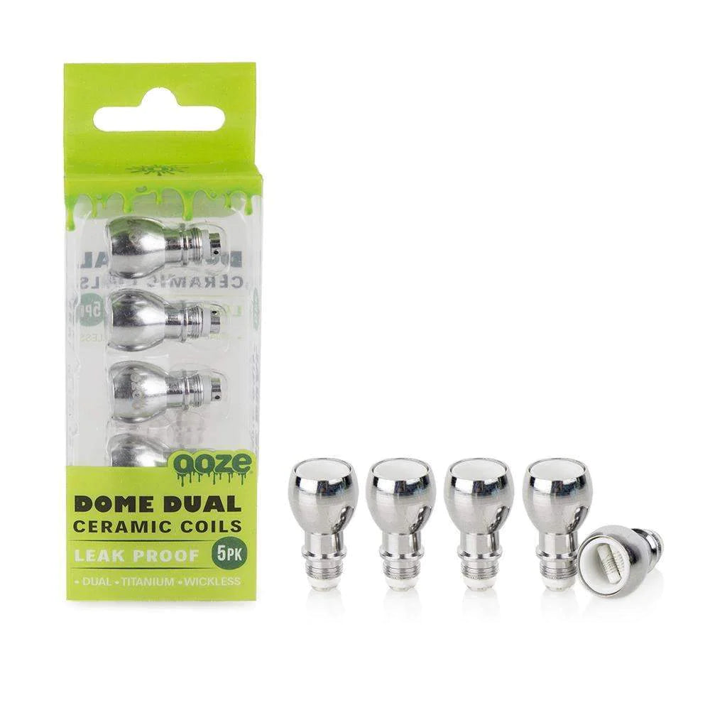Ooze Dome Dual Ceramic Coils