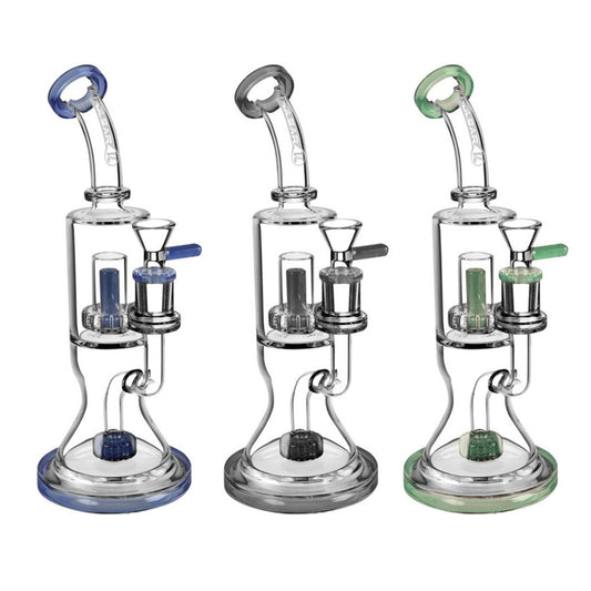 10.5" Pulsar Glass 2 Tier Water Pipe (WP248)