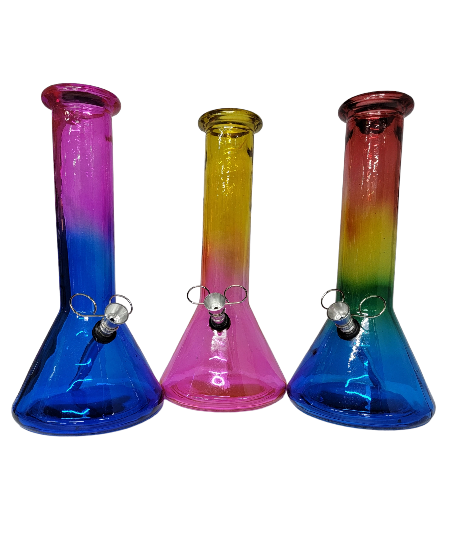 Multi-Colored Glass Beaker WP