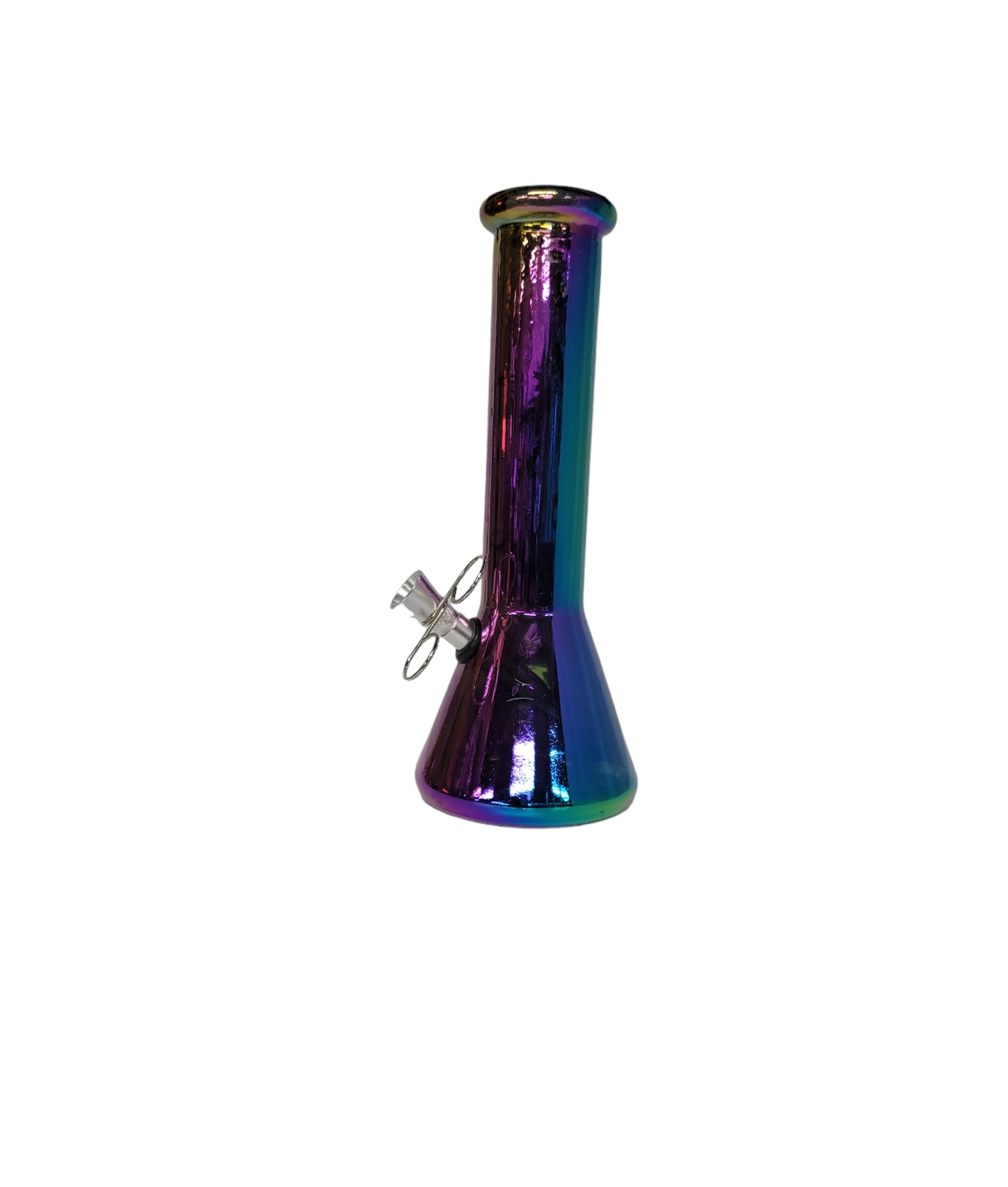 8" Rainbow Glass Beaker WP