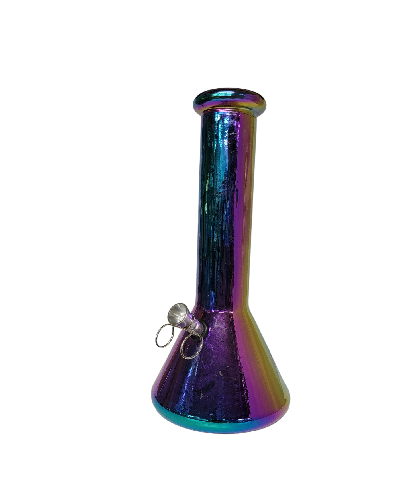 10" Rainbow Glass Beaker WP