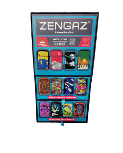 Zengaz Lighter - Cube Display