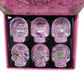 Pink Skull Ashtray 6pk