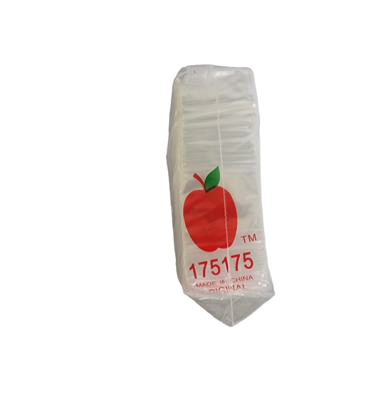 175175 Clear Zipper Bag 1000ct