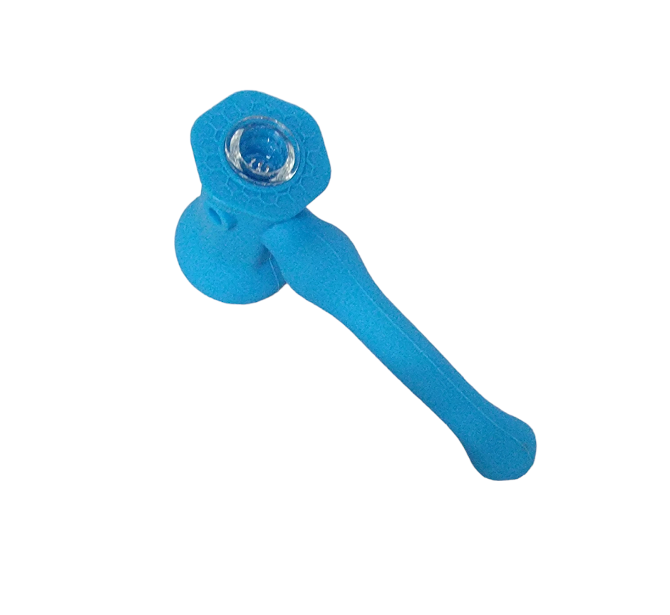 7" Silicone Hammer Bubbler