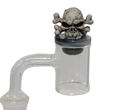 14mm Banger w/Skull Carb Cap