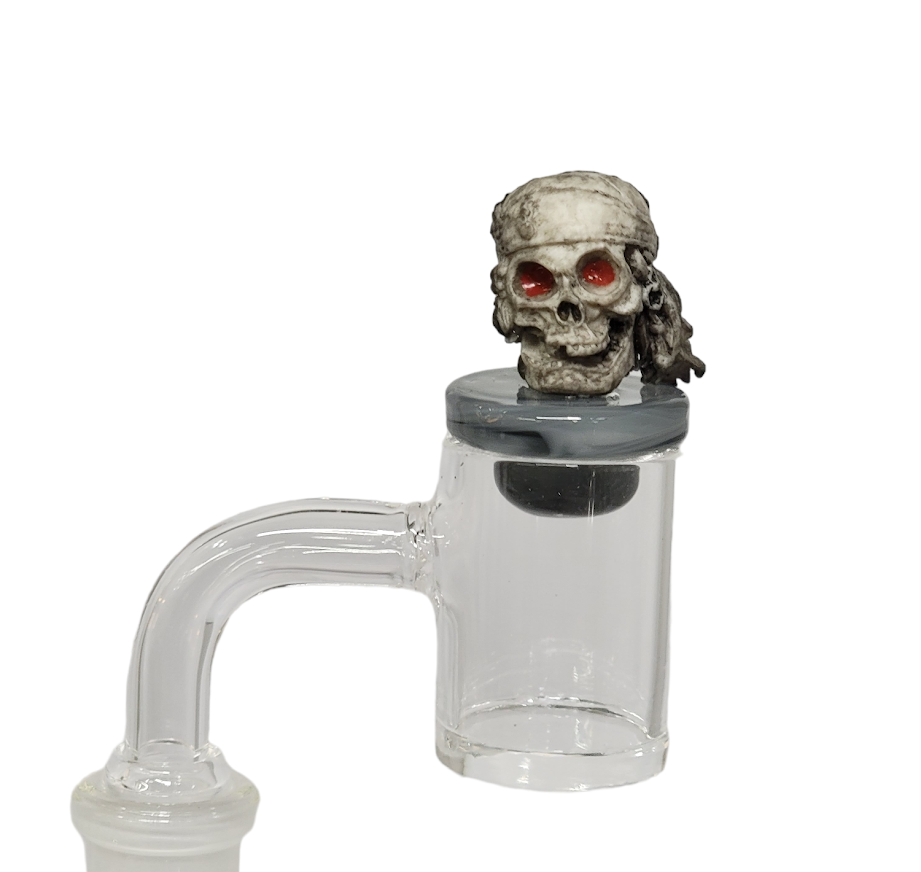 14mm Banger w/Skull Carb Cap