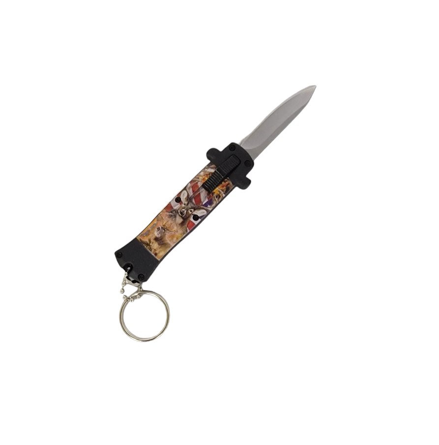 Auto Knife Keychain