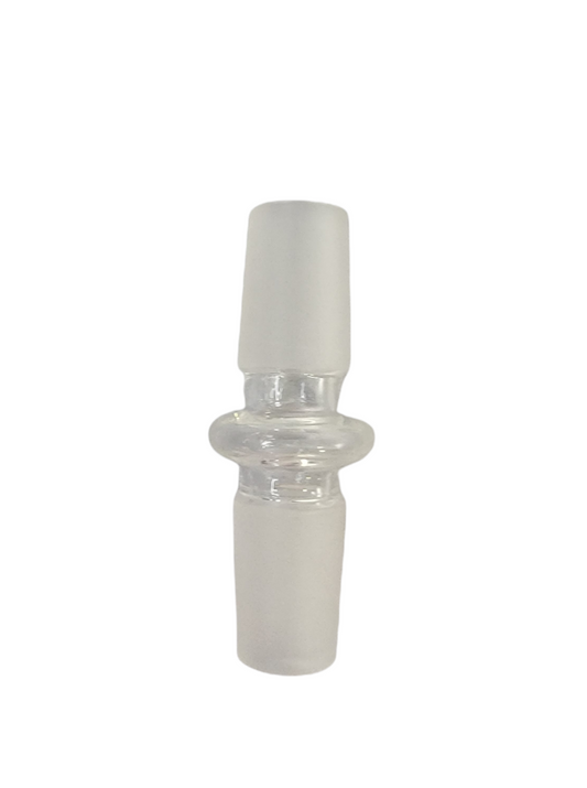 Glass Pipe Adapter 18mmM to 18mmM - 3ct